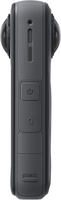 Insta360 - X5 8K 360 Action Camera - Black - Back View