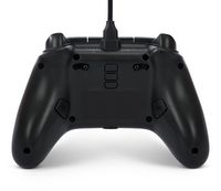 PowerA Advantage Wired Controller for Xbox Series X|S with Lumectra - Black - Black - Back View