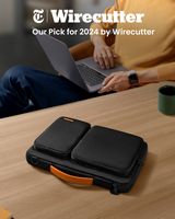 tomtoc - Defender-A42 Recycled Laptop Shoulder Bag for 14 Inch MacBook Pro M4/M3/M2/M1 Pro/Max 20... - Back View