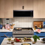 KitchenAid - 1.1 Cu. Ft. Low Profile Over-the-Range Smart Microwave with Sensor Cooking and Dual ... - Back View