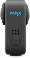 GoPro - MAX 360 Action Camera - Black - Back View