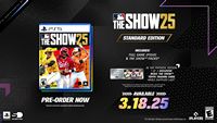 MLB The Show 25 - LE - PlayStation 5 - Back View