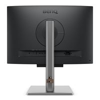 BenQ - RD240Q 24.1” IPS LED 16:10 WQXGA Advanced Coding Mode Programming Monitor (HDMI/DP/USB-C 9... - Back View