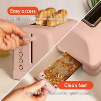 Bella - 2-Slice Toaster - Blossom - Back View
