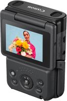 Canon - PowerShot V10 4K Video 20.9-Megapixel Digital Camera for Vloggers and Content Creators - ... - Back View