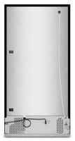 Whirlpool - 33 in. Wide 21.3 cu. ft. Top-Freezer Refrigerator with Total Coverage Cooling - Black - Back View