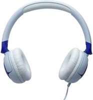 JBL - Junior 320 Wired Kids On-Ear Headphones - 2025 - Blue - Back View