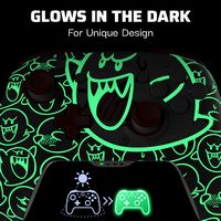 PDP - REMATCH GLOW Wireless Controller for Nintendo Switch™, Nintendo Switch™ Lite, & Nintendo Sw... - Back View