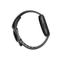 Google - Fitbit Sense 2 Advanced Health Smartwatch - Works with Android and iOS - Graphite - (2022) - Back View