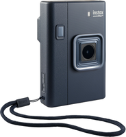 Fujifilm - instax mini LiPlay+ Instant Camera - Midnight Blue - Back View