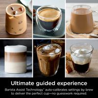 Ninja - Luxe Café Pro Series 4 in 1 Espresso, Drip Coffee, Cold & Hot Brew, Tamper, Grinder, Scal... - Back View