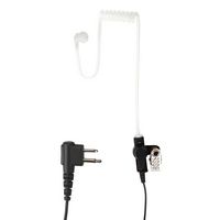 Cobra - Professional Surveillance Headset for Cobra Performa Business Radios - Black - Back View