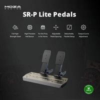 Moza Racing - R3 Racing Simulator Wheel and Pedal Bundle for Xbox One, Xbox Series X|S, and PC - ... - Back View
