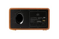 Edifier - S300 Tabletop Wireless Speaker (Each) - Brown - Back View