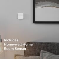 Honeywell Home - X8S Smart Thermostat with Room Sensor, Video Doorbell Compatibility, and IAQ Con... - Back View