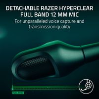 Razer - BlackShark V3 Pro ANC Wireless Gaming Headset for Xbox, PC, Mac, Playstation, Nintendo Sw... - Back View