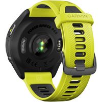 Garmin - Forerunner 965 GPS Smartwatch 47 mm Fiber-reinforced polymer - Titanium/Black - (2023) - Back View