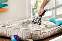 BISSELL - CleanView Compact Turbo Upright Vacuum - Black / Grapevine Purple - Back View