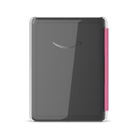 Amazon - Fabric Case with Clear Back for Kindle Paperwhite (2024 Release) and Kindle Colorsoft Si... - Back View