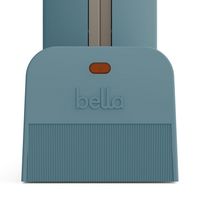 Bella - Fits-anywhere Kitchenware: Flip & Store Belgian Waffle Maker - Surf - Back View