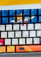 Higround - Basecamp 96+ 96% Wired Mechanical Lubed TTC Neptune Switch Gaming Keyboard with RGB Ba... - Back View