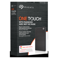 Seagate - One Touch with Password 5TB External USB 3.0 Portable Hard Drive with Rescue Data Recov... - Back View