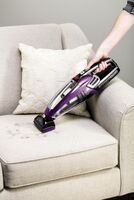 BISSELL - Pet Hair Eraser Lithium Ion Hand Vacuum - GrapeVine Purple & Black Accents - Back View