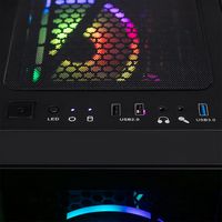 CLX - SET Gaming Desktop - Intel Core i5 14400F - 32GB DDR5 5600 Memory - GeForce RTX 5060 8GB - ... - Back View