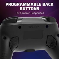 PDP - Afterglow™ Wave Wireless Pro Controller with Motion for Nintendo Switch™, and Nintendo Swit... - Back View