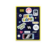 NEXT - Game Vault Case for Nintendo Switch 2 and Switch - Black - Back View