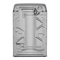 Maytag - 5.2 Cu. Ft. Smart Top Load Washer with Pet Pro - Classic SIlver - Back View