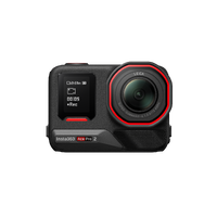 Insta360 - Ace Pro2 Action Camera Flash Print Bundle - Black - Back View
