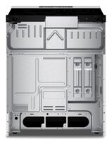 Whirlpool - 5.3 Cu. Ft. Slide-In Electric Range with No Preheat and Slow Cook Modes - White - Back View