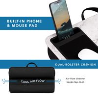 LapGear - Home Office Lap Desk for Left-Handed (Fits up to 15
