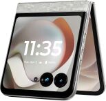 Motorola - razr 2026 256GB (Unlocked) - PANTONE Bright White - Back View