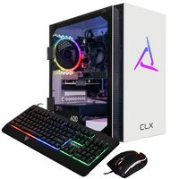 CLX - SET Gaming Desktop - Intel Core i7 13700F - 16GB DDR5 4800 Memory - GeForce RTX 4060 - 1TB ... - Back View