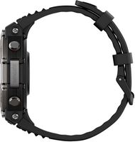 Amazfit - T-Rex Smartwatch 38.6mm Silicone - Black - (2025) - Back View
