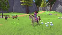 Barbie Horse Trails - PlayStation 4 - Back View