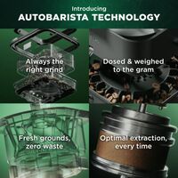 Ninja - AutoBarista Pro Fully Automatic Espresso Machine - Stainless Steel - Back View