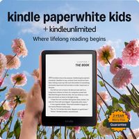 Amazon - Kindle Paperwhite Kids (16 GB) - 2024 - Starfish - Back View