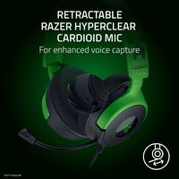 Razer - Kraken V4 X Wired Gaming Headset for PC, Mac, PS5, Nintendo Switch, Steam Deck, Mobile, a... - Back View