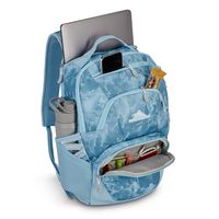 High Sierra - BTS 2020 Swoop SG Backpack - Blue Waves - Back View