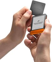 Ledger - Flex Crypto Hardware Wallet with Recovery Key - Orange - Back View