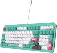 ASUS - TUF Gaming K3 Gen II 96% Wired Optical-Mechanical RGB Gaming Keyboard - Hatsune Miku Edition - Back View