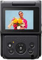 Canon - PowerShot V10 4K Video 20.9-Megapixel Digital Camera for Vloggers and Content Creators - ... - Back View