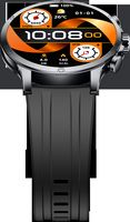 IMIKI - Xplorer Pro GPS Smartwatch, 6 Satellite Positioning, Stainless Steel Body, 1ATM Waterproo... - Back View