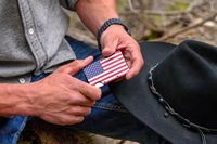 The Ridge Wallet - Wallet - Stars and Stripes - Multi - Back View