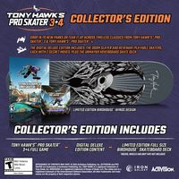 Tony Hawk's Pro Skater 3 + 4 Collector's Edition - Xbox Series X, Xbox One - Back View