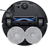 ECOVACS Robotics - T50 OMNI Robot Vacuum and Spinning Mop plus Auto-Cleaning Station - Black - Back View