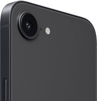 Apple - iPhone 16e 256GB - Apple Intelligence - Black (AT&T) - Back View